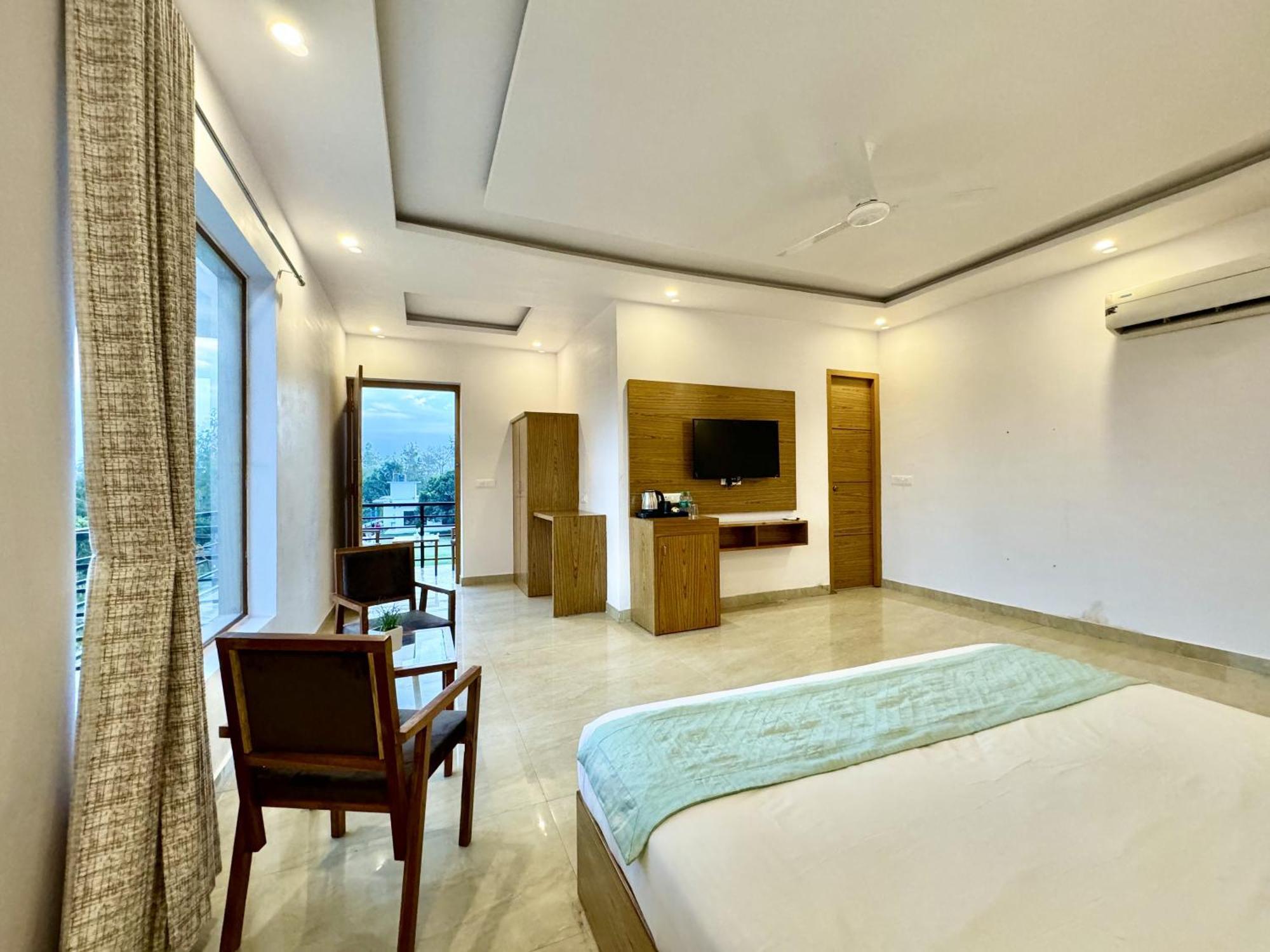 The White Oak Corbett Spa & Resort Rāmnagar Eksteriør billede