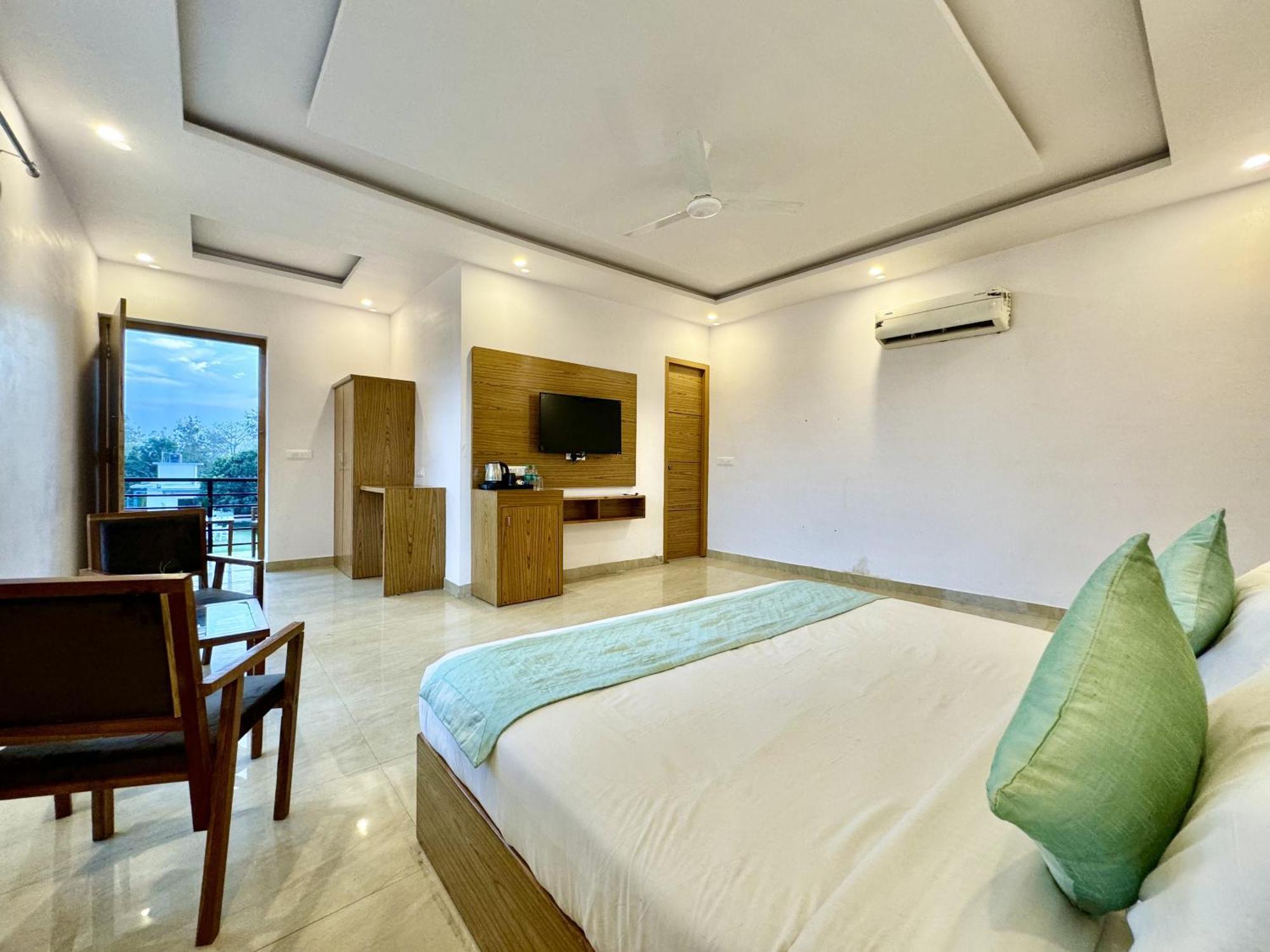 The White Oak Corbett Spa & Resort Rāmnagar Eksteriør billede